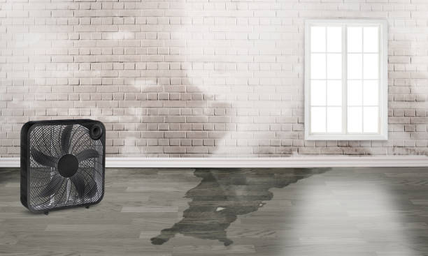 Water damage restoration process in Fairchance, PA